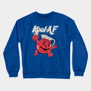 Kool AF Man Worn Dks Crewneck Sweatshirt